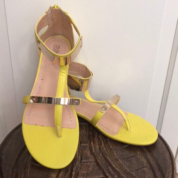 target yellow sandals